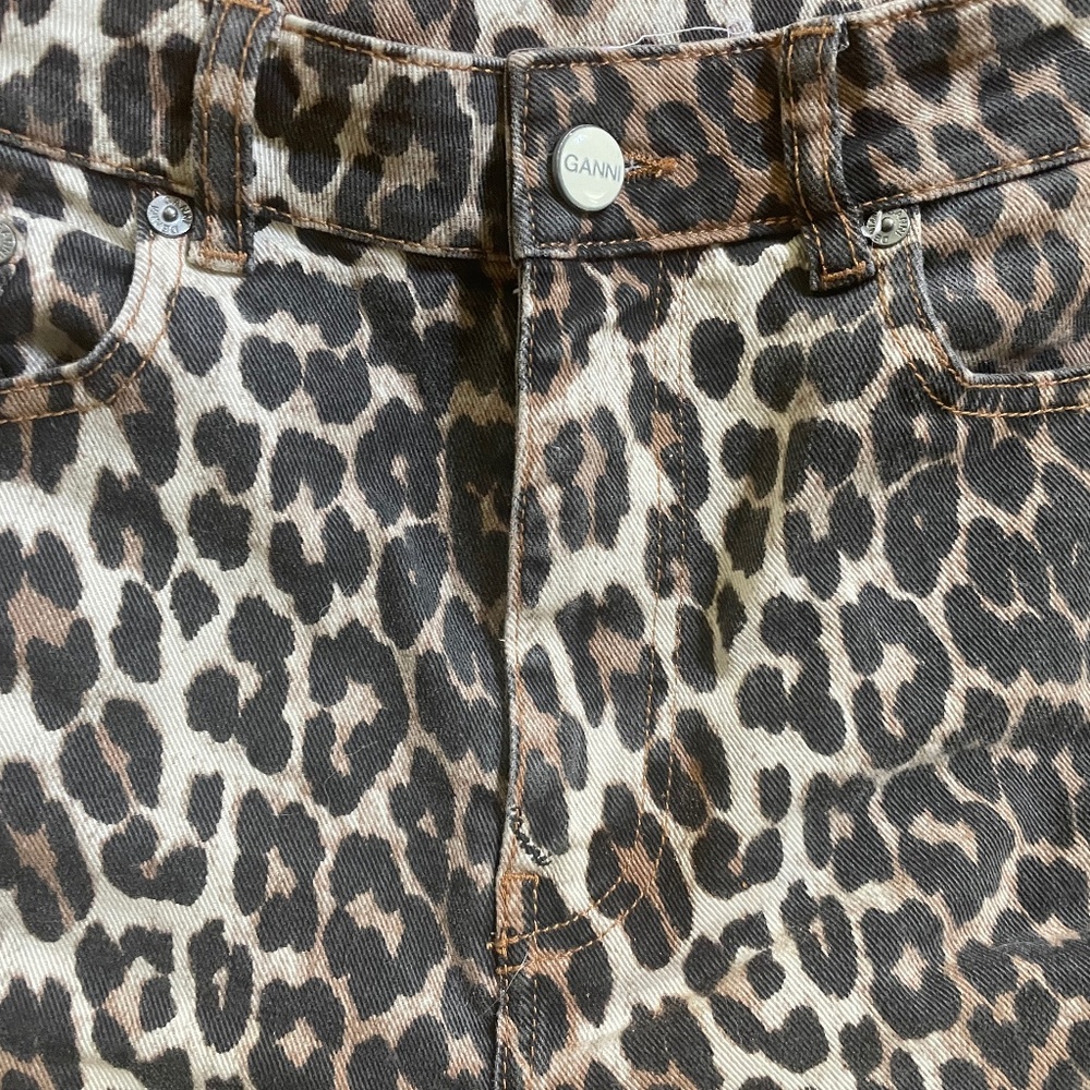 GANNI cropped jeans
